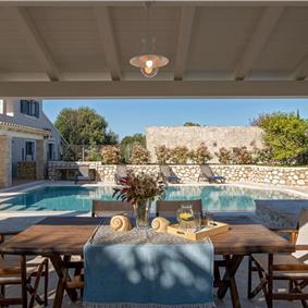 3 bedroom villa with pool in Kassiopi, Corfu, sleeps 7